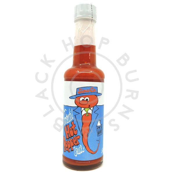 SlowCo Hot Pepper Sauce (150ml)-Hop Burns & Black