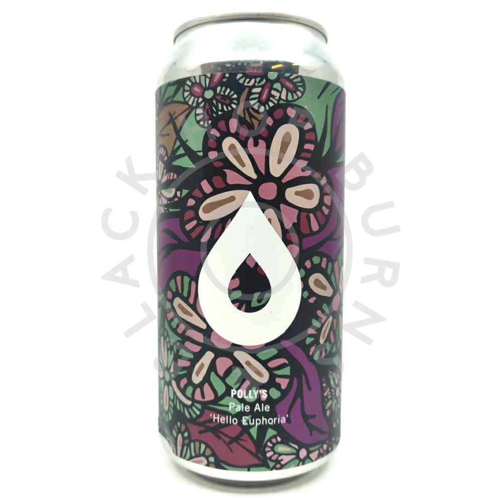 Polly's Brew Co Hello Euphoria Pale Ale 5.2% (440ml can)-Hop Burns & Black