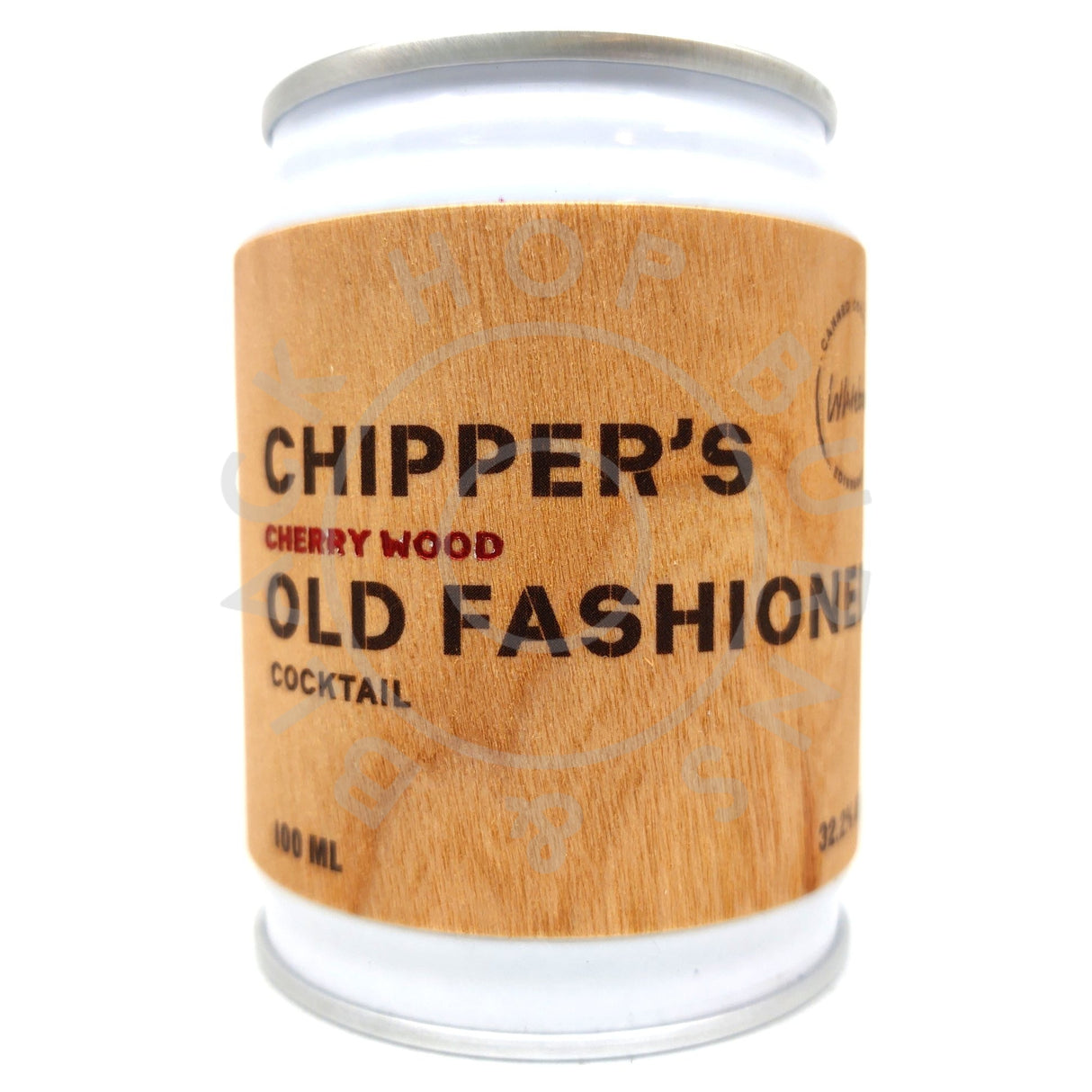 Whitebox Chipper's Old Fashioned Cocktail 32.2% (100ml can)-Hop Burns & Black