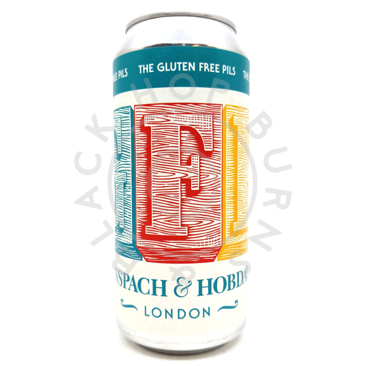 Anspach & Hobday The Gluten Free Pils 5.2% (440ml can)-Hop Burns & Black