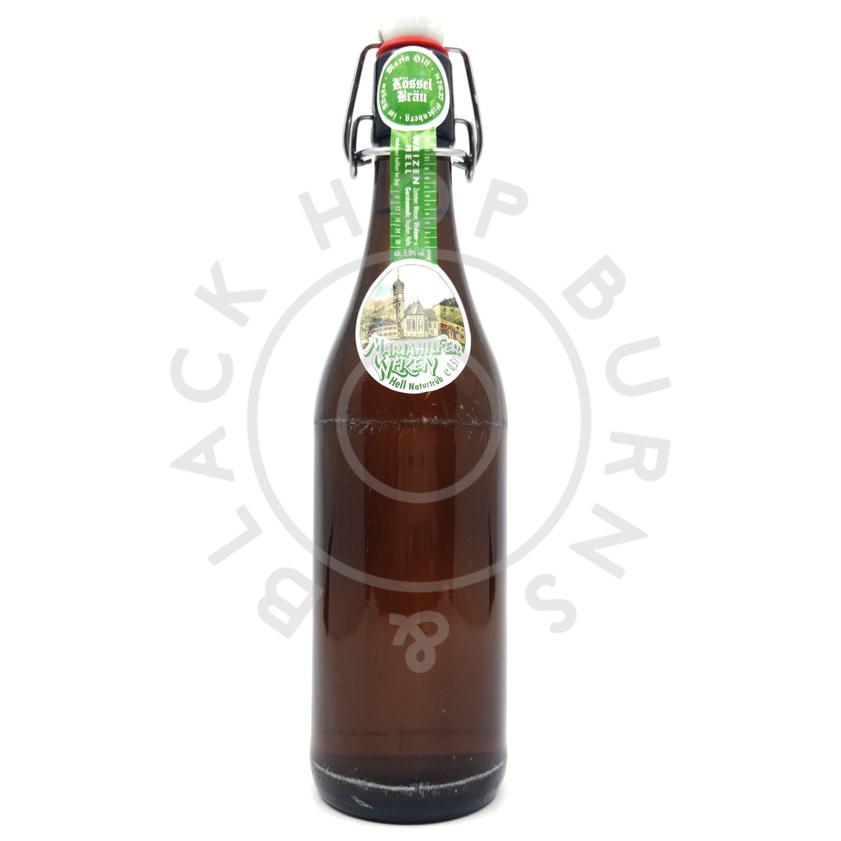 Kossel Brau Mariahilfer Weizen 5% (500ml)-Hop Burns & Black
