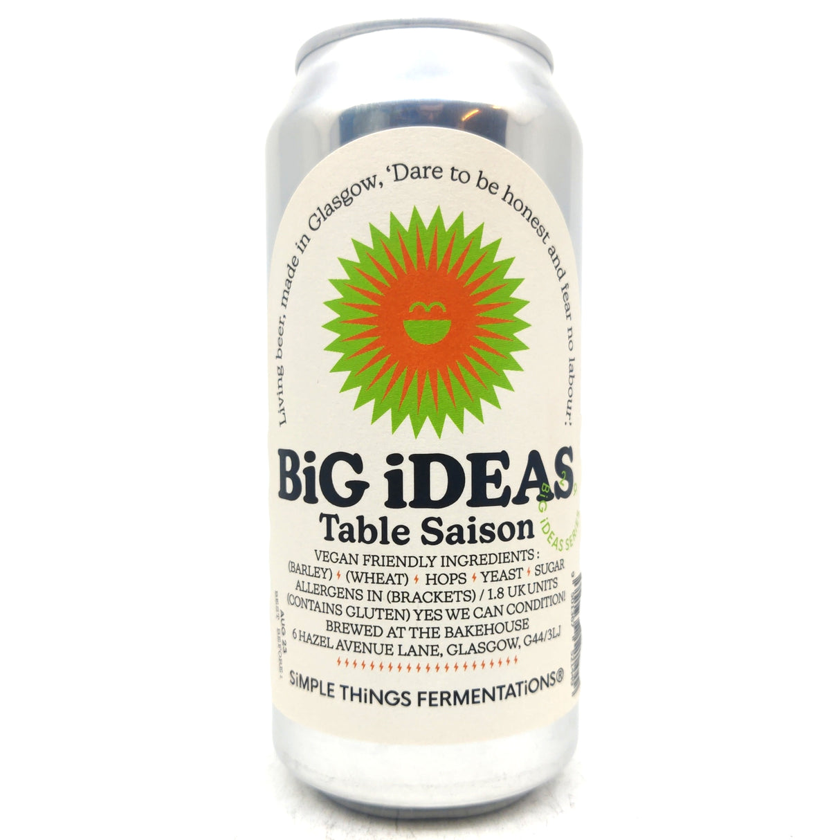 Simple Things Fermentations Table Saison - Big Ideas 29 4% (440ml can)-Hop Burns & Black