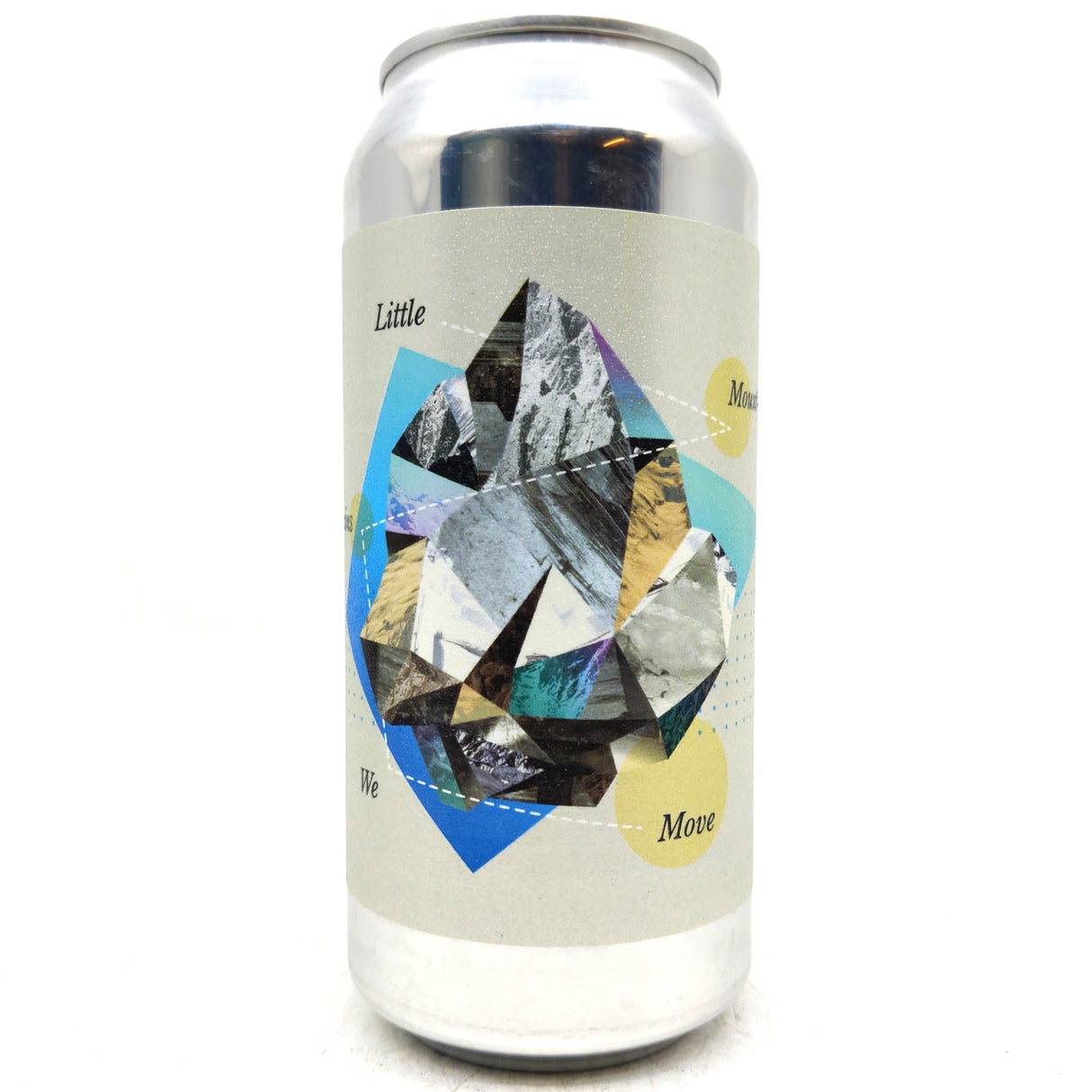Verdant Little Mountains We Move Cold Fermented IPA 6.4% (440ml can)-Hop Burns & Black