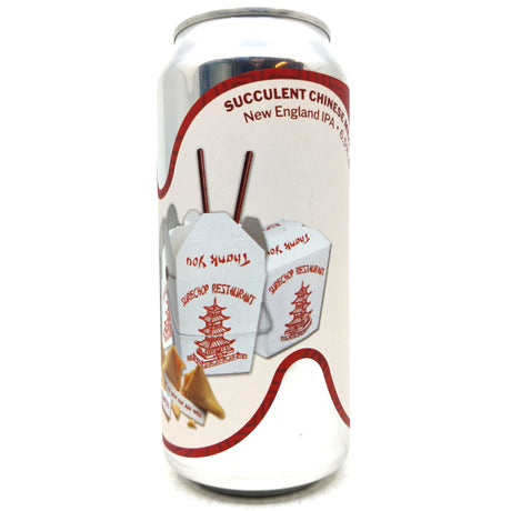 Sureshot Succulent Chinese Meal New England IPA 6.5% (440ml can)-Hop Burns & Black