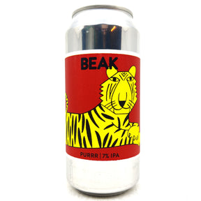 Beak Brewery Purrr IPA 7% (440ml can)-Hop Burns & Black