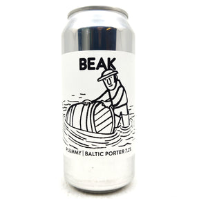 Beak Brewery Plummy Baltic Porter 7.2% (440ml can)-Hop Burns & Black