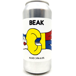 Beak Brewery Also IPA 6.5% (440ml can)-Hop Burns & Black