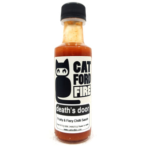 Catford Fire Death's Door Hot Sauce (100ml)-Hop Burns & Black