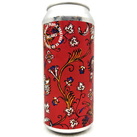 Villages x Good Beer Hunting Empire State Of Mind IPA 6% (440ml can)-Hop Burns & Black