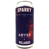 Villages x Abyss Sparky Coconut Chocolate Stout 5.8% (440ml can)-Hop Burns & Black