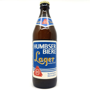 Humbser Lager Naturtrub 5.1% (500ml)-Hop Burns & Black