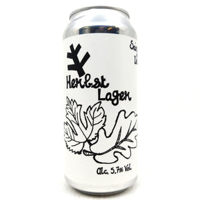 St Mars Of The Desert Herbst Lager 5.7% (440ml can)-Hop Burns & Black