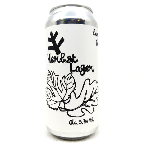 St Mars Of The Desert Herbst Lager 5.7% (440ml can)-Hop Burns & Black