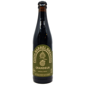 Pinta Barrel Brewing Grandeur Imperial Porter 13% (330ml)-Hop Burns & Black