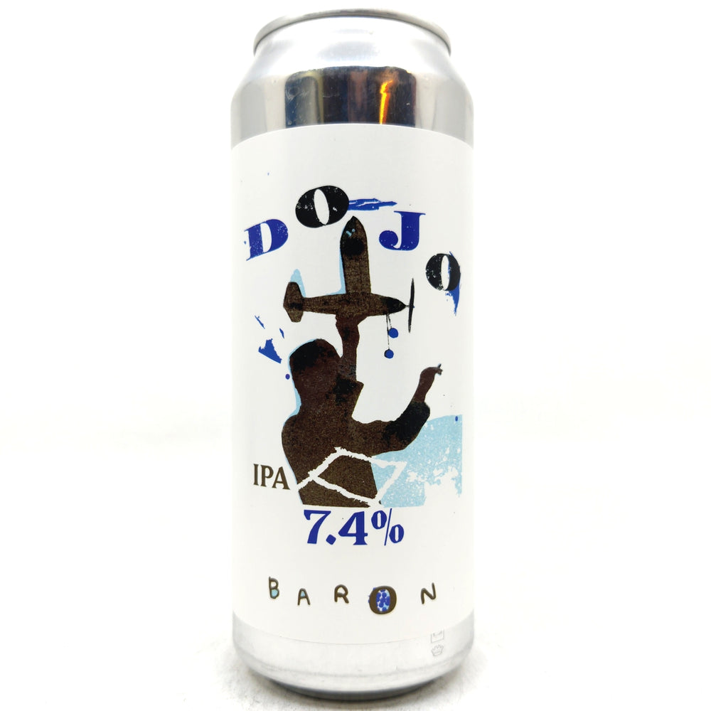 Baron Brewing Dojo IPA 7.4% (500ml can)-Hop Burns & Black