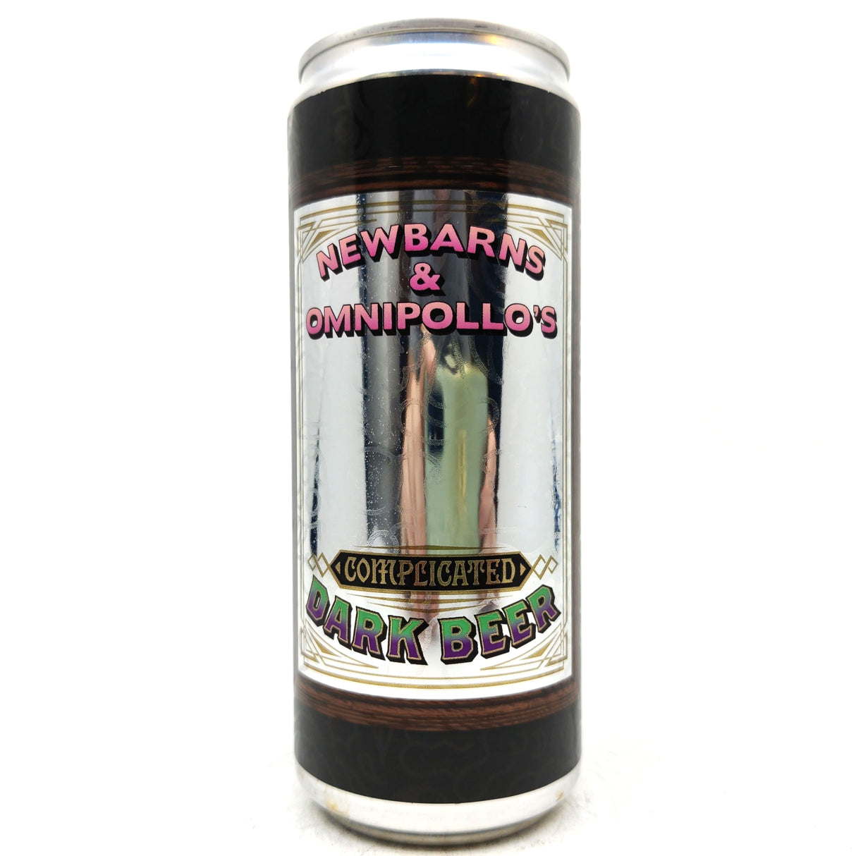 Newbarns x Omnipollo Complicated Dark Beer Export Stout 11% (330ml can)-Hop Burns & Black