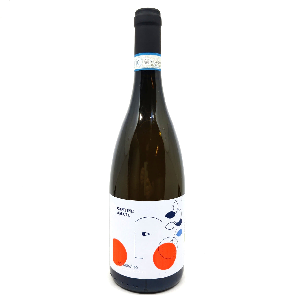Cantine Amato Vibrazioni Catarratto 2021 12.5% (750ml)-Hop Burns & Black