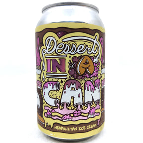 Amundsen Dessert In A Can Neapolitan Ice Cream Imperial Stout 10.5% (330ml can)-Hop Burns & Black