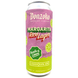 Donzoko Margarita Rice Lager 4.2% (500ml can)-Hop Burns & Black