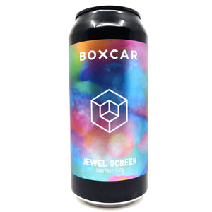 Boxcar Jewel Screen DDH Pale Ale 5.6% (440ml can)-Hop Burns & Black