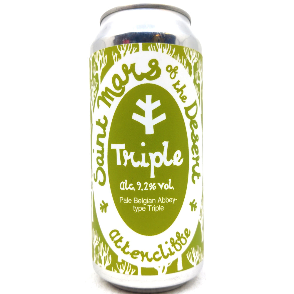 St Mars Triple 9.2% (440ml can)-Hop Burns & Black