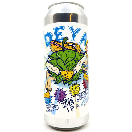 DEYA Into the Light IPA 6.2% (500ml can)-Hop Burns & Black