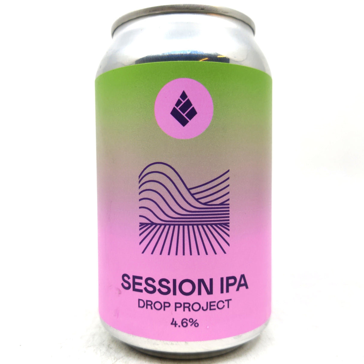 Drop Project Session IPA 4.6% (330ml can)-Hop Burns & Black