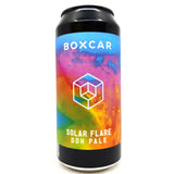 Boxcar Solar Flare DDH Pale 5.2% (440ml can)-Hop Burns & Black