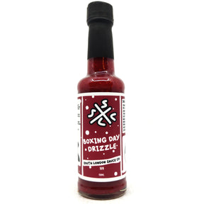 South London Sauce Company Boxing Day Drizzle Hot Sauce (150ml)-Hop Burns & Black