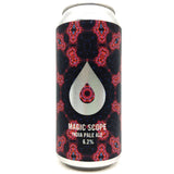 Polly's Brew Co Magic Scope IPA 6.2% (440ml can)-Hop Burns & Black