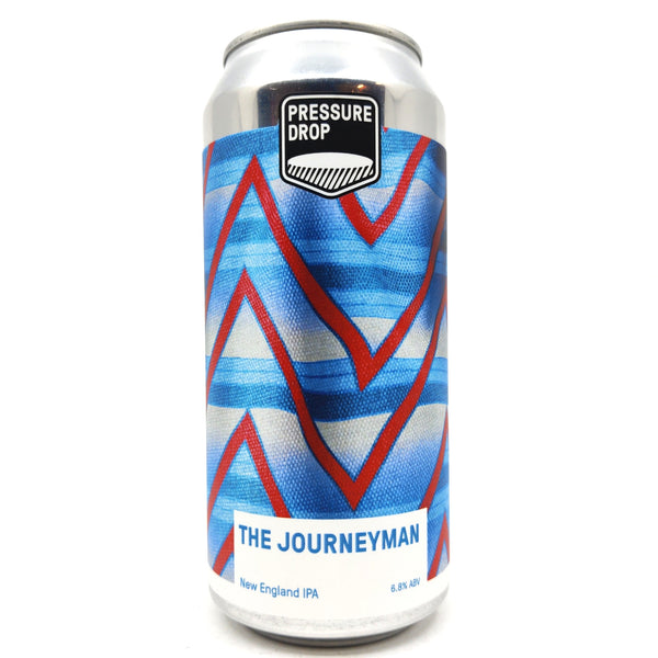 Pressure Drop The Journeyman New England IPA 6.8% (440ml can)-Hop Burns & Black