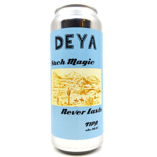 DEYA Such Magic Never Lasts Triple IPA 10.5% (500ml can)-Hop Burns & Black