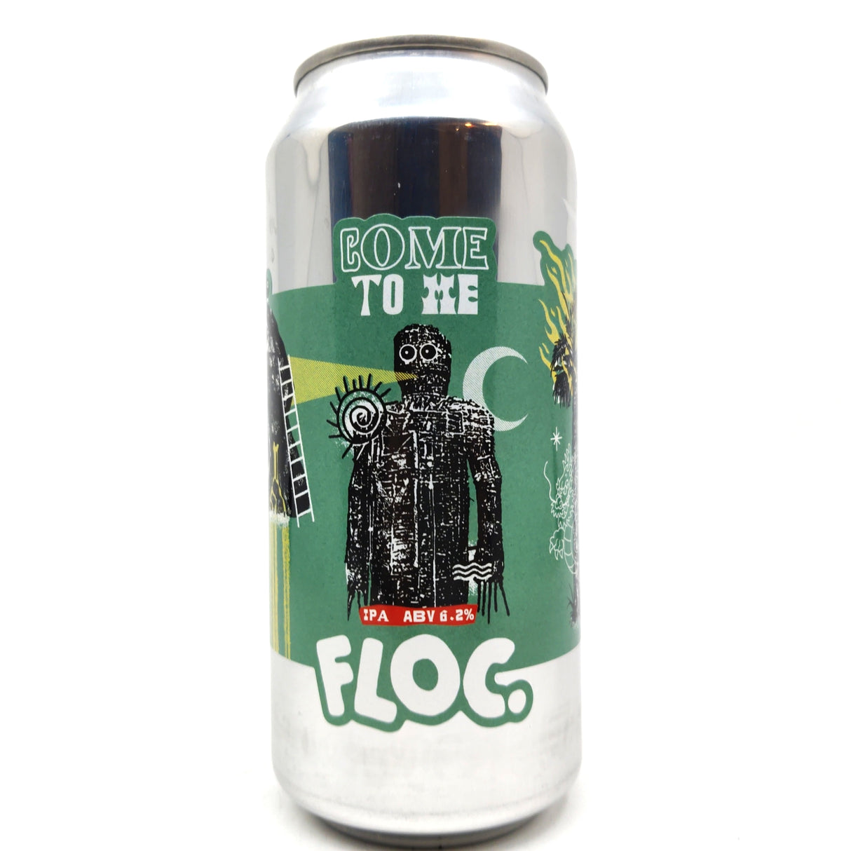 Floc Brewing Come To Me IPA 6.2% (440ml can)-Hop Burns & Black