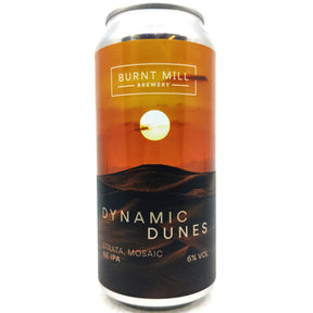 Burnt Mill Dynamic Dunes New England IPA 6% (440ml can)-Hop Burns & Black