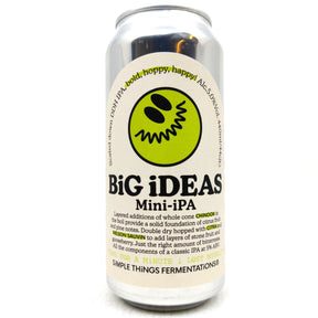 Simple Things Fermentations Mini IPA 5% (440ml can)-Hop Burns & Black