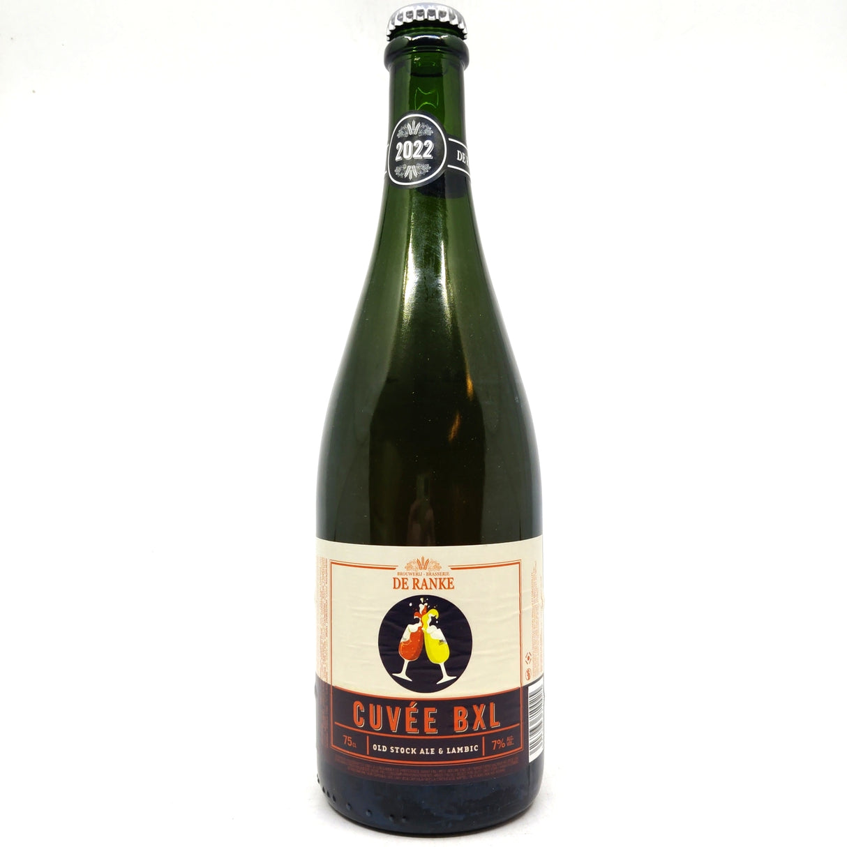 De Ranke Cuvee BXL 7% (750ml)-Hop Burns & Black