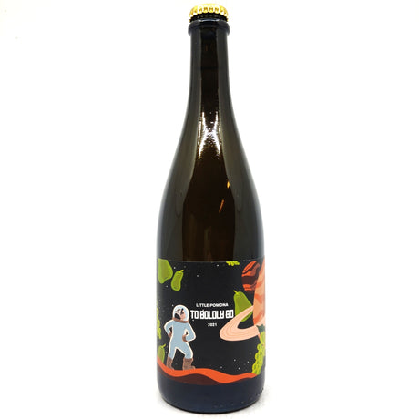 Little Pomona To Boldly Go Cider 7.6% (750ml)-Hop Burns & Black