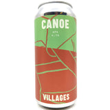 Villages Canoe West Coast Pale Ale 4.1% (440ml can)-Hop Burns & Black