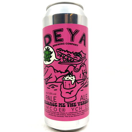 DEYA Message Me The Verdict Simcoe Pale Ale 5.8% (500ml can)-Hop Burns & Black