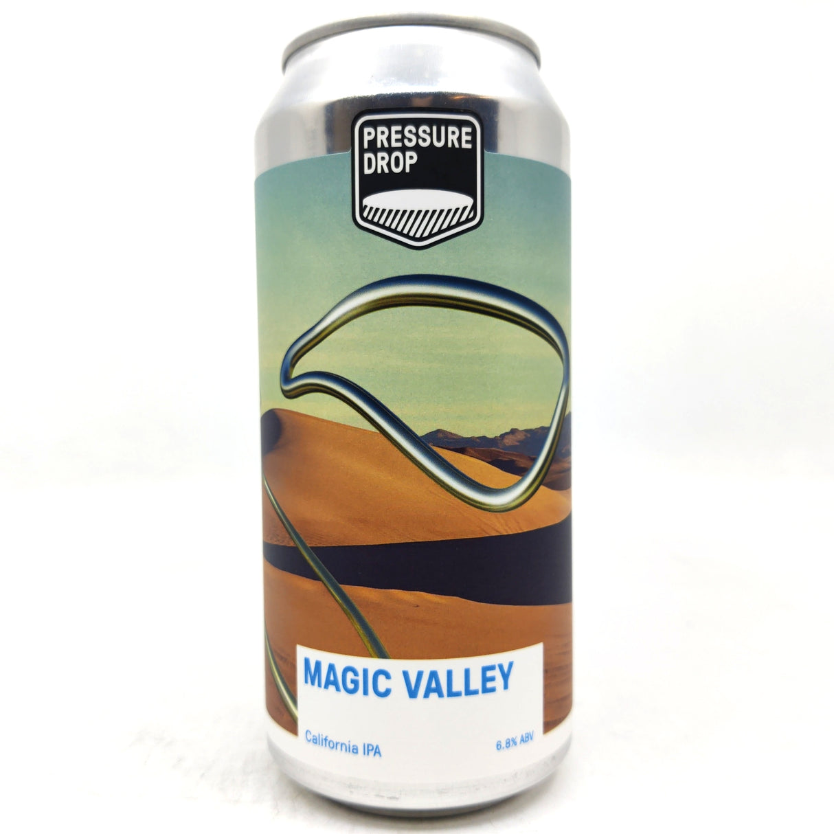 Pressure Drop Magic Valley California IPA 6.8% (440ml can)-Hop Burns & Black