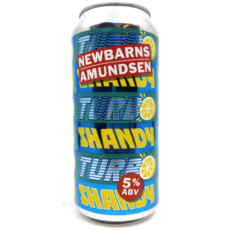 Newbarns x Amundsen Turbo Shandy 5% (440ml can)-Hop Burns & Black