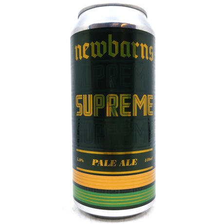 Newbarns Supreme Pale 4.8% (440ml can)-Hop Burns & Black