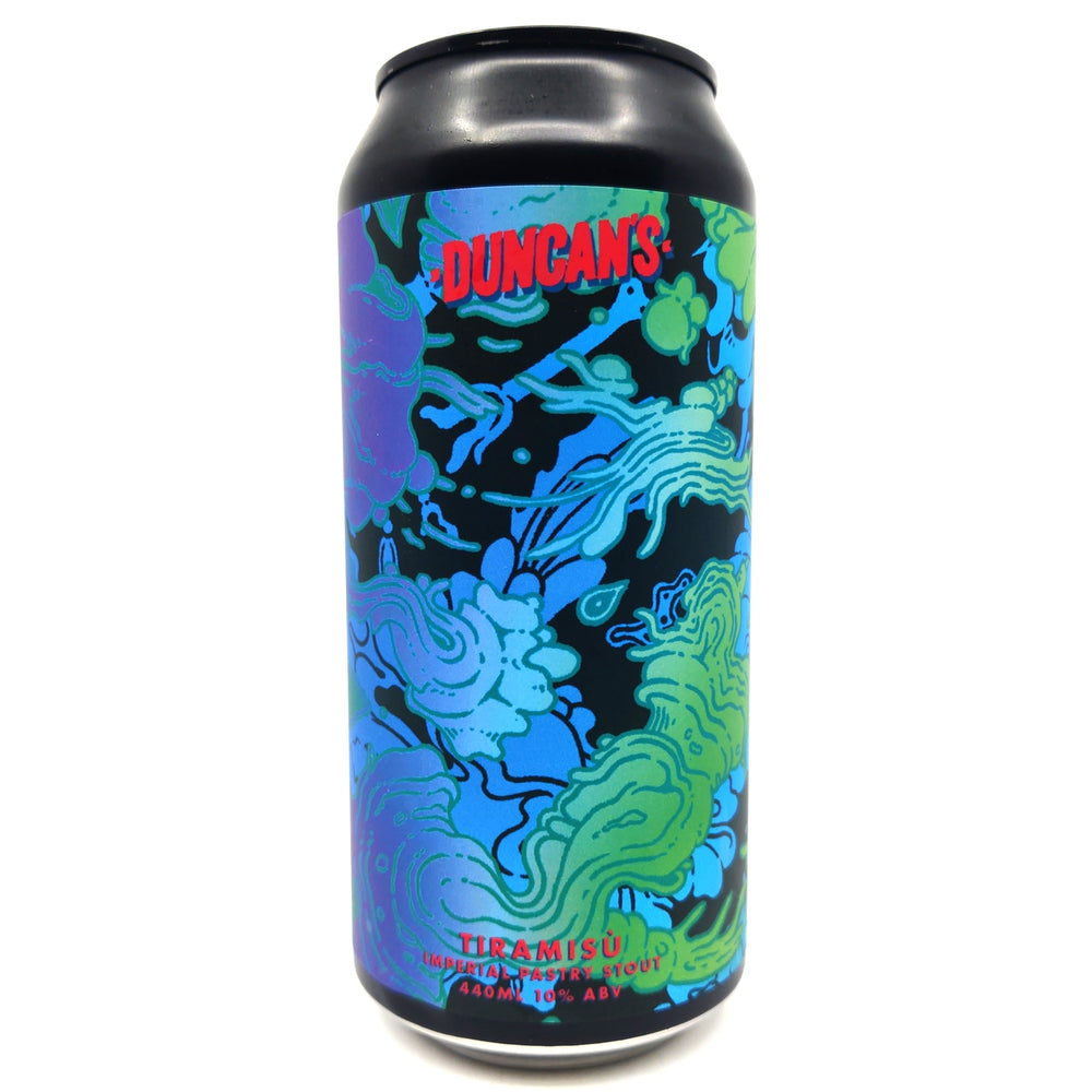 Duncan's Brewing Tiramisu Imperial Pastry Stout 10% (440ml can)-Hop Burns & Black