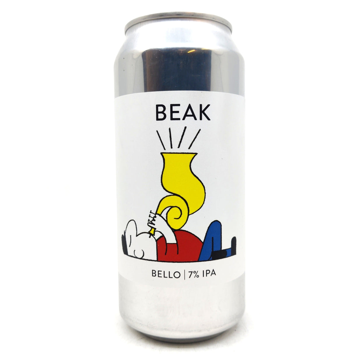 Beak Brewery Bello IPA 7% (440ml can)-Hop Burns & Black