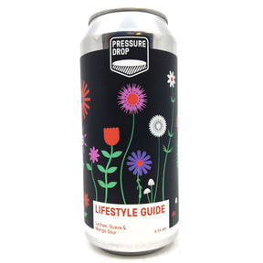 Pressure Drop Lifestyle Guide Lychee, Guava & Mango Sour 6.5% (440ml can)-Hop Burns & Black