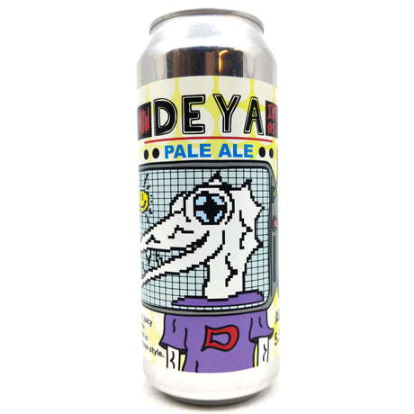 DEYA You Are Now Interacting As Yourself Pale Ale 5.5% (500ml can)-Hop Burns & Black