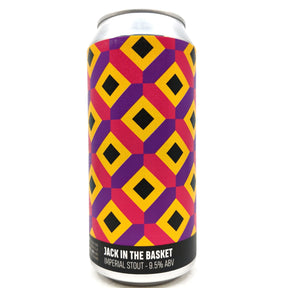Howling Hops x Cloak & Dagger Jack In The Basket Imperial Stout 9.5% (440ml can)-Hop Burns & Black