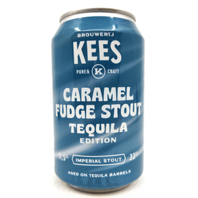 Kees Caramel Fudge Stout BA (Tequila Edition) 11.5% (330ml can)-Hop Burns & Black