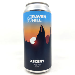 Raven Hill Brewery Ascent Pale Ale 5% (440ml can)-Hop Burns & Black