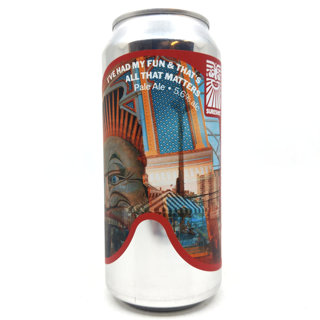 Sureshot I've Had My Fun & That's All That Matters Pale Ale 5.6% (440ml can)-Hop Burns & Black